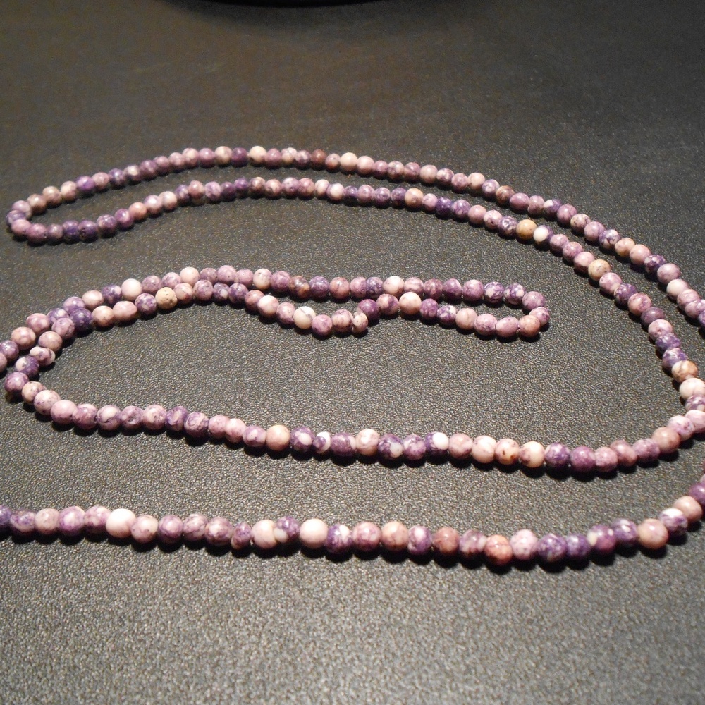 Shades of Purple Beaded Necklace